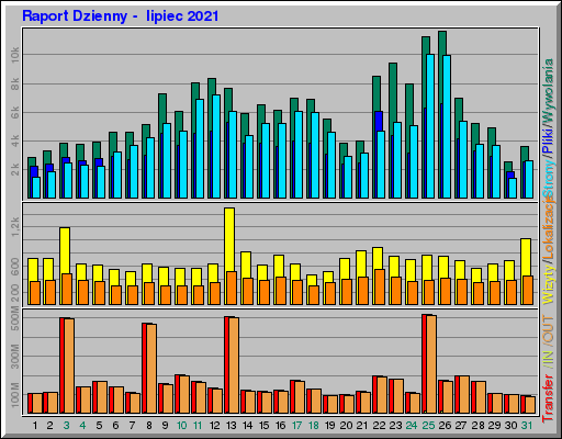 Raport Dzienny - lipiec 2021 Raport Dzienny - lipiec 2021