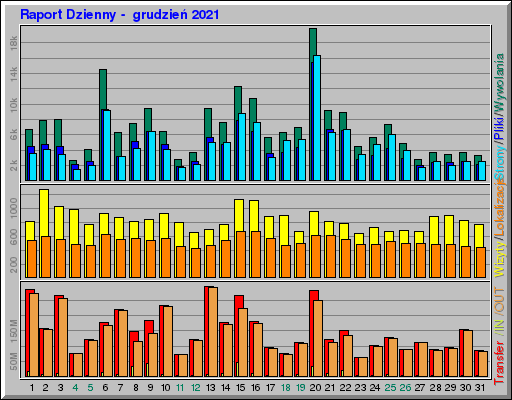 Raport Dzienny - grudzieĹ 2021 Raport Dzienny - grudzieĹ 2021