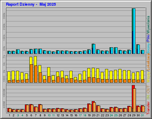 Raport Dzienny - Maj 2025 Raport Dzienny - Maj 2025