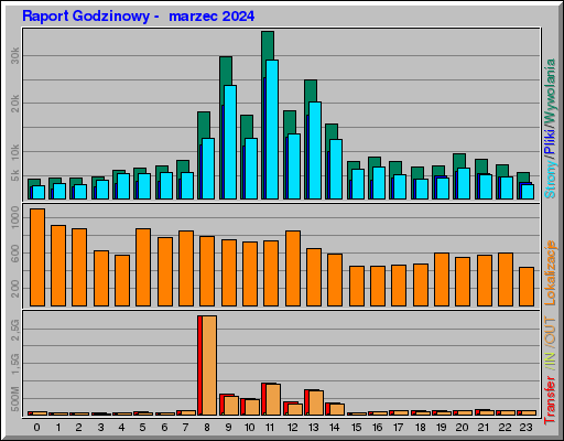 Raport Godzinowy - marzec 2024 Raport Godzinowy - marzec 2024