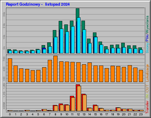 Raport Godzinowy - listopad 2024 Raport Godzinowy - listopad 2024