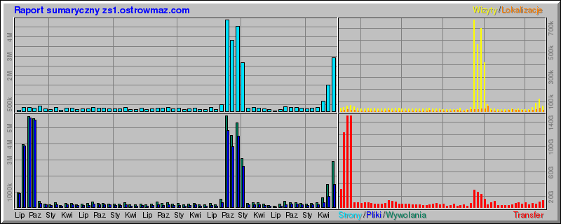 Usage summary for zs1.ostrowmaz.com